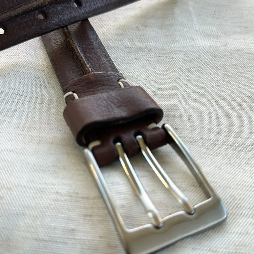 Cole Haan Brown Leather Men’s Belt 42